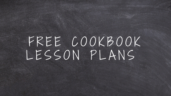 Cookbook Lesson Plans