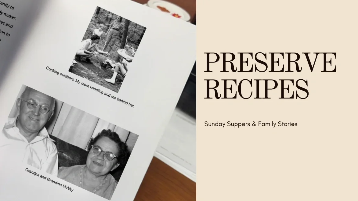 How to Preserve Family Recipes in a Cookbook