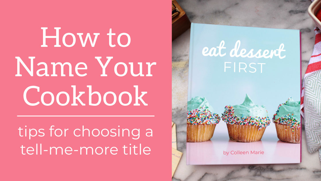 How to Name Your Cookbook