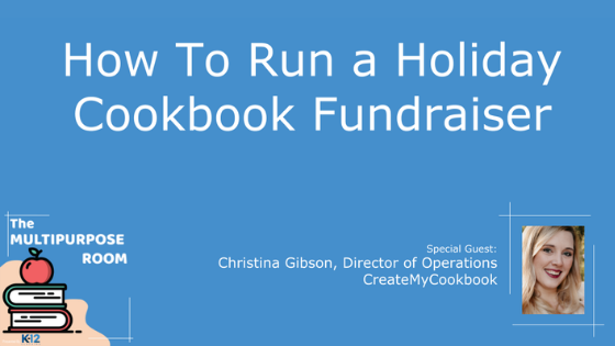How To Run a Holiday Cookbook Fundraiser Podcast